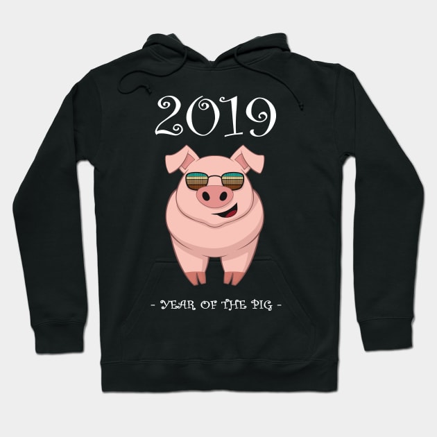 2019 Year Of The Pig Hoodie by MasliankaStepan